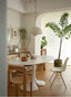 Delphine Wood Collection Room Dolphin Dining Table