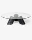 Donatella marble cylindrical coffee table