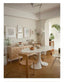 Delphine Wood Collection Room Dolphin Dining Table
