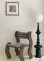 Arlo Wave Chair featuring a solid wood frame and cotton-linen fabric.