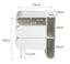 Elegant nightstand complementing a minimalist interior.