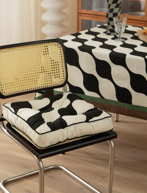 Rattan seat cushion dill and johan