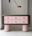 Evelyn solid wood drawer cabinet