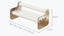 Louis transparent acrylic shoe changing stool