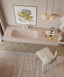 Corynai pure acrylic wall-mounted basin table