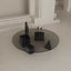 Minimalist Smoked Glass Coffee Table
