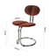 Stella Loop Stainless Steel Velvet Chair