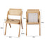 Caja Foldable Rattan Cane Seat