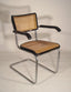 Milo Beech Wood PE Rattan Chair